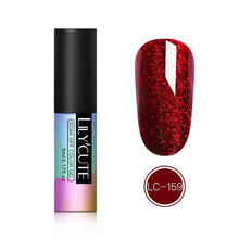Load image into Gallery viewer, LILYCUTE Nail Art Gel 5ML Pure Nail Color UV LED Gel Nail Polish Long-lasting Macaron Soak off Varnish Gel Lacquer Nail Art DIY