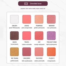 Load image into Gallery viewer, The New Nude Eyeshadow Palette Marble eyeshadow palette 12-color matte pearls popular for influencers from Ins,Tick-tok
