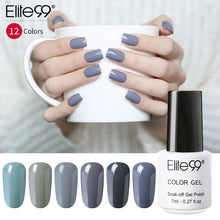 Load image into Gallery viewer, Elite99 Nail Gel Polish 7ML Hybrid Nail Art Semi Permanent gel varnishes Soak Off Top White Gel Lacquer Nail Art Lacquer Polish