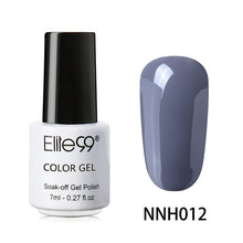 Load image into Gallery viewer, Elite99 Nail Gel Polish 7ML Hybrid Nail Art Semi Permanent gel varnishes Soak Off Top White Gel Lacquer Nail Art Lacquer Polish