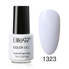 Load image into Gallery viewer, Elite99 Nail Gel Polish 7ML Hybrid Nail Art Semi Permanent gel varnishes Soak Off Top White Gel Lacquer Nail Art Lacquer Polish