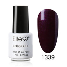 Load image into Gallery viewer, Elite99 Nail Gel Polish 7ML Hybrid Nail Art Semi Permanent gel varnishes Soak Off Top White Gel Lacquer Nail Art Lacquer Polish