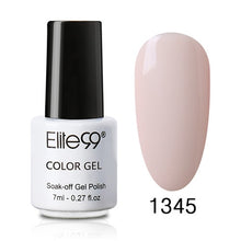 Load image into Gallery viewer, Elite99 Nail Gel Polish 7ML Hybrid Nail Art Semi Permanent gel varnishes Soak Off Top White Gel Lacquer Nail Art Lacquer Polish