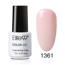 Load image into Gallery viewer, Elite99 Nail Gel Polish 7ML Hybrid Nail Art Semi Permanent gel varnishes Soak Off Top White Gel Lacquer Nail Art Lacquer Polish