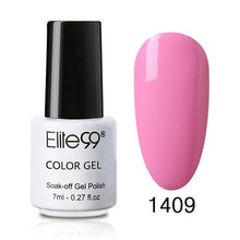 Load image into Gallery viewer, Elite99 Nail Gel Polish 7ML Hybrid Nail Art Semi Permanent gel varnishes Soak Off Top White Gel Lacquer Nail Art Lacquer Polish