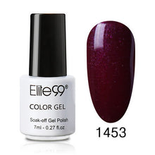 Load image into Gallery viewer, Elite99 Nail Gel Polish 7ML Hybrid Nail Art Semi Permanent gel varnishes Soak Off Top White Gel Lacquer Nail Art Lacquer Polish