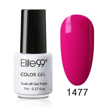 Load image into Gallery viewer, Elite99 Nail Gel Polish 7ML Hybrid Nail Art Semi Permanent gel varnishes Soak Off Top White Gel Lacquer Nail Art Lacquer Polish