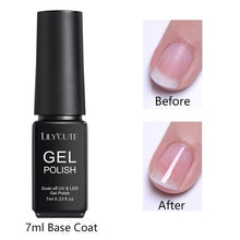 Load image into Gallery viewer, LILYCUTE Nail Art Gel 7ML Pure Nail Color UV LED Gel Nail Polish Long-lasting Macaron Soak off Varnish Gel Lacquer Nail Art DIY
