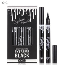 Load image into Gallery viewer, Liquid Eyeliner Waterproof Eyeliner Pencil Long-lasting super Black liquid Eye Liner Pen Thin Lines Cosmetics Quick-dry Makeup