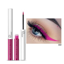 Load image into Gallery viewer, 15 Color Long Lasting Liquid Eyeliner Makeup Waterproof Fast Dry Liquid Eyeliner Matte Multicolor Eye Liner TSLM1