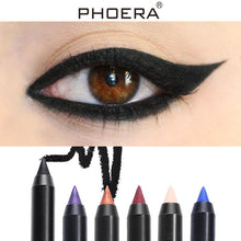 Load image into Gallery viewer, 12 Colors Eye Liner Fashion Matte Eyeliner Pen Long Lasting Waterproof Natural Eyeliner White Eyeliner TSLM1