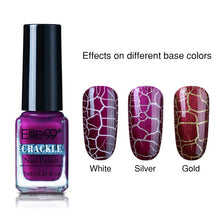 Load image into Gallery viewer, Elite99 7ml Soak Off Crackle Nail Polish Perfect Cracking Nail Lacquer Primer Quick Drying DIY Beauty Nail Art Tools