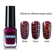 Load image into Gallery viewer, Elite99 7ml Soak Off Crackle Nail Polish Perfect Cracking Nail Lacquer Primer Quick Drying DIY Beauty Nail Art Tools