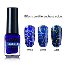 Load image into Gallery viewer, Elite99 7ml Soak Off Crackle Nail Polish Perfect Cracking Nail Lacquer Primer Quick Drying DIY Beauty Nail Art Tools