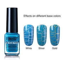 Load image into Gallery viewer, Elite99 7ml Soak Off Crackle Nail Polish Perfect Cracking Nail Lacquer Primer Quick Drying DIY Beauty Nail Art Tools