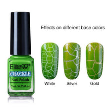 Load image into Gallery viewer, Elite99 7ml Soak Off Crackle Nail Polish Perfect Cracking Nail Lacquer Primer Quick Drying DIY Beauty Nail Art Tools