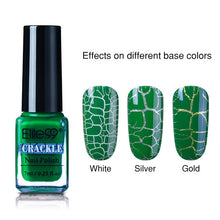Load image into Gallery viewer, Elite99 7ml Soak Off Crackle Nail Polish Perfect Cracking Nail Lacquer Primer Quick Drying DIY Beauty Nail Art Tools