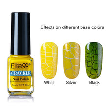 Load image into Gallery viewer, Elite99 7ml Soak Off Crackle Nail Polish Perfect Cracking Nail Lacquer Primer Quick Drying DIY Beauty Nail Art Tools