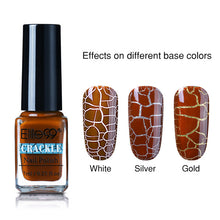 Load image into Gallery viewer, Elite99 7ml Soak Off Crackle Nail Polish Perfect Cracking Nail Lacquer Primer Quick Drying DIY Beauty Nail Art Tools