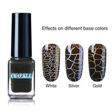 Load image into Gallery viewer, Elite99 7ml Soak Off Crackle Nail Polish Perfect Cracking Nail Lacquer Primer Quick Drying DIY Beauty Nail Art Tools