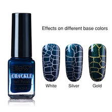Load image into Gallery viewer, Elite99 7ml Soak Off Crackle Nail Polish Perfect Cracking Nail Lacquer Primer Quick Drying DIY Beauty Nail Art Tools