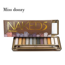 Load image into Gallery viewer, Nk 2 3 5 Pro Nude 12 Color Matte Shimmer Waterproof Brand Eyeshadow Pallete Balm Brow Cosmetic Makeup Natural Gift