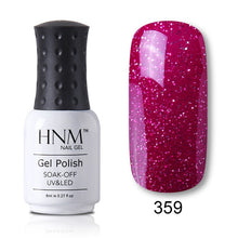 Load image into Gallery viewer, HNM 8ML 28 Rough Color Nail Polish Hybrid Varnish Lucky Lacquer GelLak Gelpolish Semi Permanent Stamping Primer Enamel Soak Off