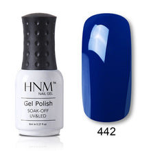 Load image into Gallery viewer, HNM 8ML 28 Rough Color Nail Polish Hybrid Varnish Lucky Lacquer GelLak Gelpolish Semi Permanent Stamping Primer Enamel Soak Off
