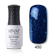 Load image into Gallery viewer, HNM 8ML 28 Rough Color Nail Polish Hybrid Varnish Lucky Lacquer GelLak Gelpolish Semi Permanent Stamping Primer Enamel Soak Off