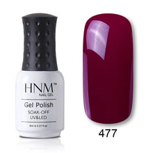 Load image into Gallery viewer, HNM 8ML 28 Rough Color Nail Polish Hybrid Varnish Lucky Lacquer GelLak Gelpolish Semi Permanent Stamping Primer Enamel Soak Off