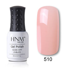 Load image into Gallery viewer, HNM 8ML 28 Rough Color Nail Polish Hybrid Varnish Lucky Lacquer GelLak Gelpolish Semi Permanent Stamping Primer Enamel Soak Off