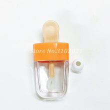 Load image into Gallery viewer, 50pcs 5ml Empty Ice Cream Colored Lip Gloss Tube DIY Lip Balm Container for liquid Korean Style Lipstick Plastic Makeup Bottle