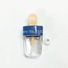 Load image into Gallery viewer, 50pcs 5ml Empty Ice Cream Colored Lip Gloss Tube DIY Lip Balm Container for liquid Korean Style Lipstick Plastic Makeup Bottle