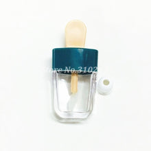 Load image into Gallery viewer, 50pcs 5ml Empty Ice Cream Colored Lip Gloss Tube DIY Lip Balm Container for liquid Korean Style Lipstick Plastic Makeup Bottle