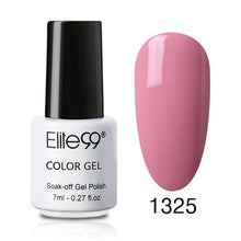 Load image into Gallery viewer, Elite99 7ML Nail Art Gel Black White UV LED Gel Nail Polish Long-lasting Soak Off Varnish Gel Lacquer Gel Varnish Nail Polish