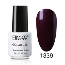Load image into Gallery viewer, Elite99 7ML Nail Art Gel Black White UV LED Gel Nail Polish Long-lasting Soak Off Varnish Gel Lacquer Gel Varnish Nail Polish