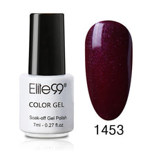 Load image into Gallery viewer, Elite99 7ML Nail Art Gel Black White UV LED Gel Nail Polish Long-lasting Soak Off Varnish Gel Lacquer Gel Varnish Nail Polish