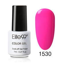 Load image into Gallery viewer, Elite99 7ML Nail Art Gel Black White UV LED Gel Nail Polish Long-lasting Soak Off Varnish Gel Lacquer Gel Varnish Nail Polish