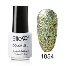 Load image into Gallery viewer, Elite99 7ML Nail Art Gel Black White UV LED Gel Nail Polish Long-lasting Soak Off Varnish Gel Lacquer Gel Varnish Nail Polish