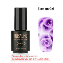Load image into Gallery viewer, ROSALIND NEW P+Black Bottle 7ml Blossom Nail Polish DIY Nail Gel for Nail Salon Long-Lasting Nail Polish Lacquer Semi Permanent