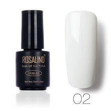 Load image into Gallery viewer, ROSALIND NEW P+Black Bottle 7ml Blossom Nail Polish DIY Nail Gel for Nail Salon Long-Lasting Nail Polish Lacquer Semi Permanent