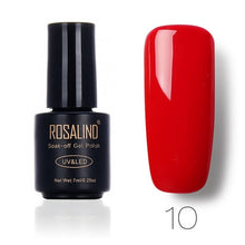Load image into Gallery viewer, ROSALIND NEW P+Black Bottle 7ml Blossom Nail Polish DIY Nail Gel for Nail Salon Long-Lasting Nail Polish Lacquer Semi Permanent