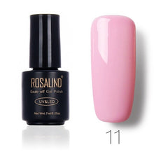 Load image into Gallery viewer, ROSALIND NEW P+Black Bottle 7ml Blossom Nail Polish DIY Nail Gel for Nail Salon Long-Lasting Nail Polish Lacquer Semi Permanent
