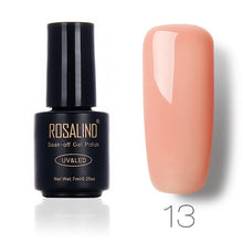 Load image into Gallery viewer, ROSALIND NEW P+Black Bottle 7ml Blossom Nail Polish DIY Nail Gel for Nail Salon Long-Lasting Nail Polish Lacquer Semi Permanent