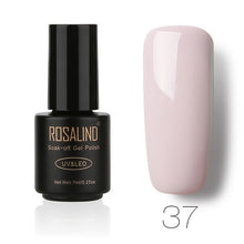 Load image into Gallery viewer, ROSALIND NEW P+Black Bottle 7ml Blossom Nail Polish DIY Nail Gel for Nail Salon Long-Lasting Nail Polish Lacquer Semi Permanent