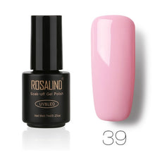 Load image into Gallery viewer, ROSALIND NEW P+Black Bottle 7ml Blossom Nail Polish DIY Nail Gel for Nail Salon Long-Lasting Nail Polish Lacquer Semi Permanent