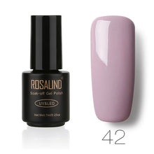 Load image into Gallery viewer, ROSALIND NEW P+Black Bottle 7ml Blossom Nail Polish DIY Nail Gel for Nail Salon Long-Lasting Nail Polish Lacquer Semi Permanent