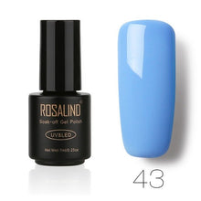 Load image into Gallery viewer, ROSALIND NEW P+Black Bottle 7ml Blossom Nail Polish DIY Nail Gel for Nail Salon Long-Lasting Nail Polish Lacquer Semi Permanent
