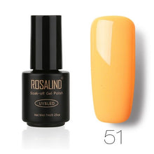Load image into Gallery viewer, ROSALIND NEW P+Black Bottle 7ml Blossom Nail Polish DIY Nail Gel for Nail Salon Long-Lasting Nail Polish Lacquer Semi Permanent