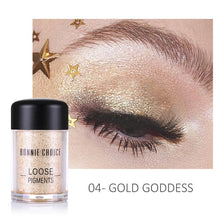 Load image into Gallery viewer, BONNIE CHOICE Palette Eyeshadow Pigment Eye Shadow Glitter Powder Matte Metallic Shiny Holographic Eye Toppers Eyeshadow Makeup